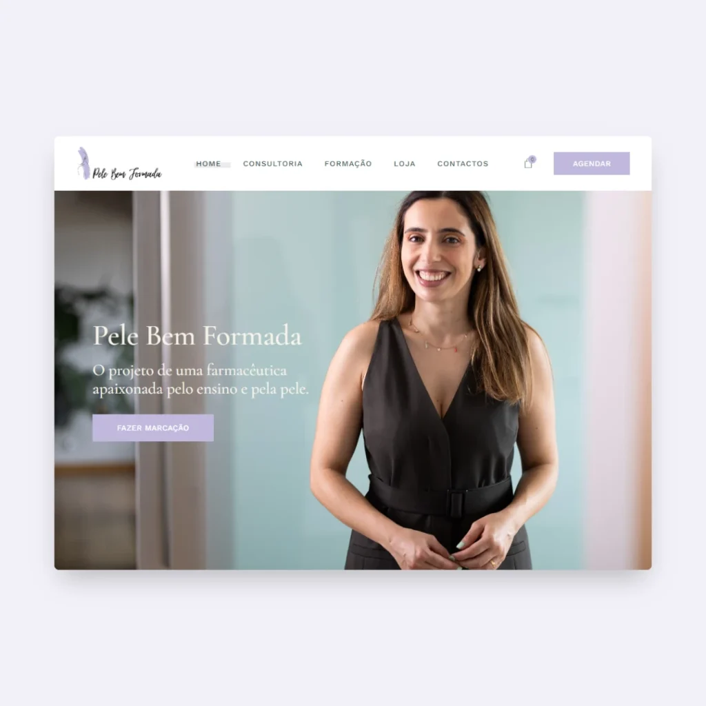 Site Pele Bem Formada