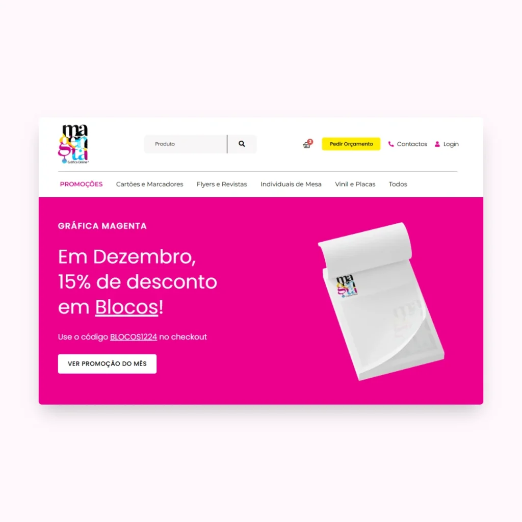 Gráfica Magenta