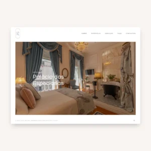 Site CAAL Design - Capa do site